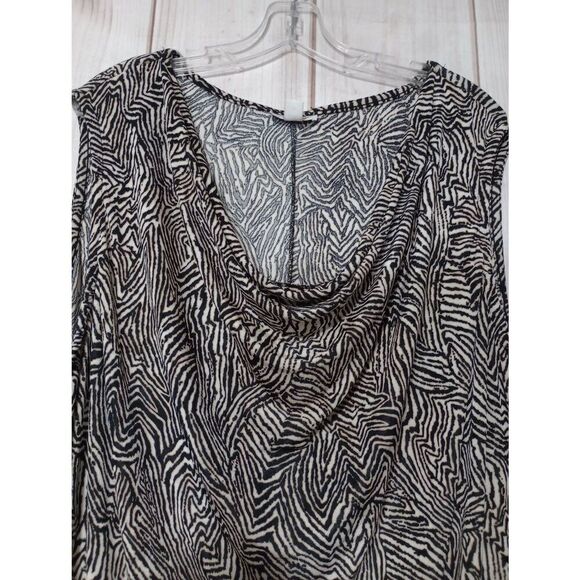 Jaclyn Smith Shirt Ladies 3x Sleeveless Zebra Print - Picture 3 of 6